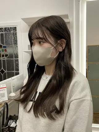 ロング 吉村 憂々のヘアスタイル