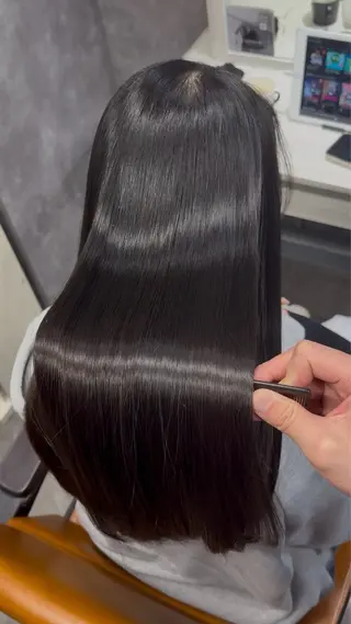 ロング ナナシ所属・✨髪質改善／縮毛矯正 木村和司✨のヘアスタイル