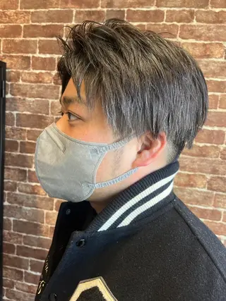 ショート カラー パーマ ヘアアレンジ メンズ キッズ ネイル マツエク・マツパ アイブロウ 久木原 ゆりのヘアスタイル