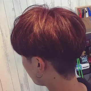 ショート カラー embrace エンブレイスのヘアスタイル