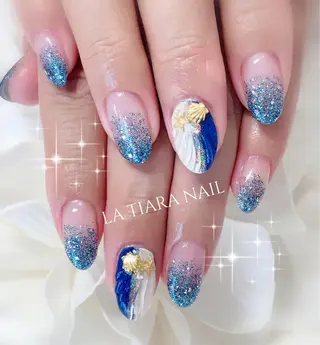 ネイル Blue bird  nailのネイルデザイン
