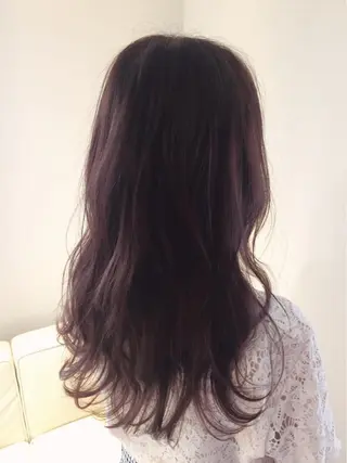ロング カラー パーマ ヘアアレンジ ✨ハイクオリティ✨ 山本香也のヘアスタイル