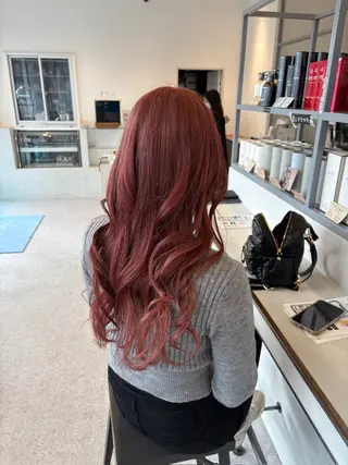 ロング カラー 中 海斗のヘアスタイル