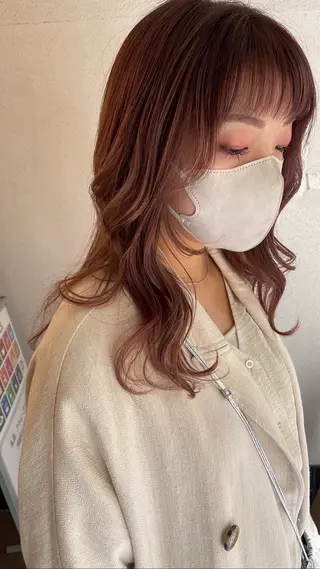 ロング カラー attrait茅ヶ崎 関根美歩のヘアスタイル