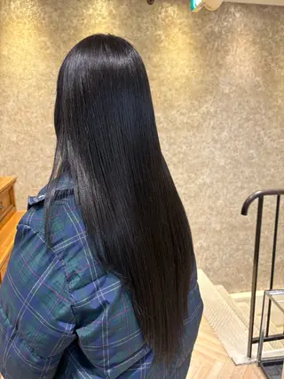 ロング カラー アベ ミスズのヘアスタイル