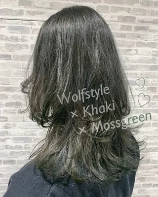 セミロング カラー 💎 透明感カラー ✨Erina 💎のヘアスタイル