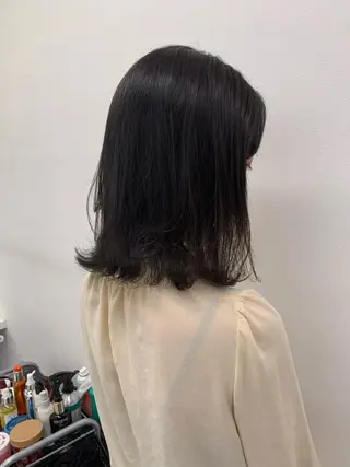 ミディアム 【美容室が苦手な方 専問美容室】MIHOのヘアスタイル