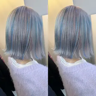 ミディアム カラー yoriダブルカラー 代表すがわらのヘアスタイル