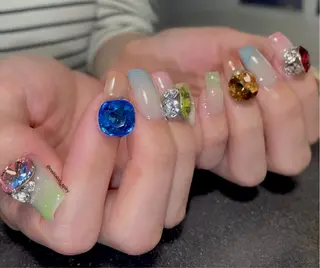 ネイル Spiky とうげ ふうかのネイルデザイン