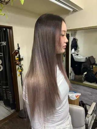 ロング カラー 渡辺 健太のヘアスタイル