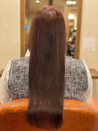 ロング カラー liL  hair サトウリョウタのヘアスタイル