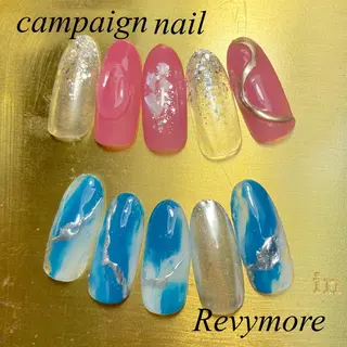 ミディアム ネイル nail salon Revymoreのネイルデザイン