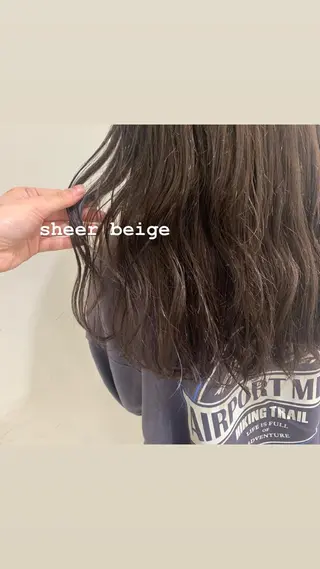 ロング カラー マンツーマン美容師 立川　♡MIHO♡のヘアスタイル