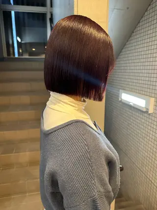 ショート カラー 🎀暖色カラー🎀 おかだみほのヘアスタイル