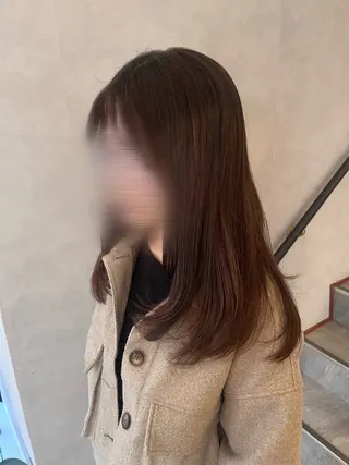 ロング 木村 真奈のヘアスタイル