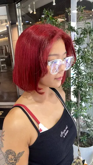 ショート カラー メンズ designcolo r/似合わせNOKAのヘアスタイル