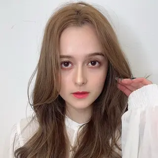 ミディアム カラー 女性支持率No.1ハ イトーン特化神田真志のヘアスタイル