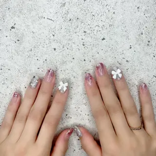 セミロング カラー パーマ ヘアアレンジ メンズ キッズ ネイル マツエク・マツパ アイブロウ Salon Ｋのネイルデザイン