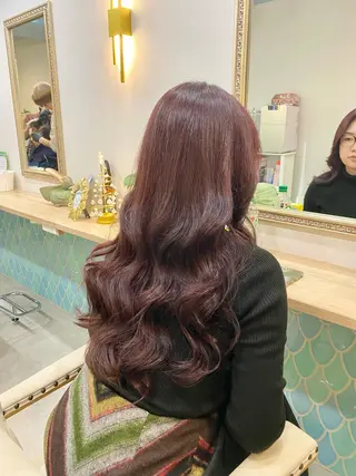 ロング 菜 摘のヘアスタイル