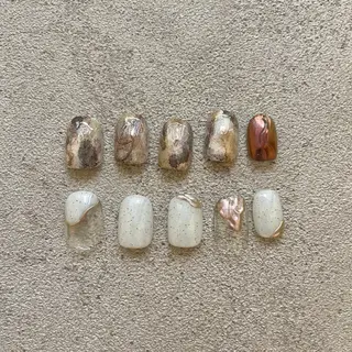 ネイル 自由が丘サロン あやめ💅のネイルデザイン