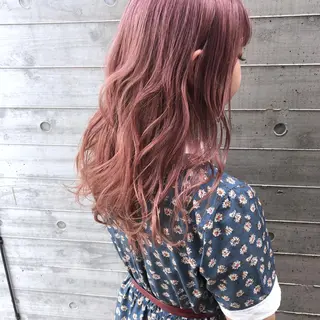 セミロング カラー ヘアアレンジ ブリーチなし透け感/ マンツーマン/Ryoのヘアスタイル