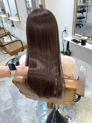 ロング カラー 盛れる顔まわり✨🎀 レイヤー別所好葉のヘアスタイル