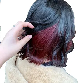 ミディアム カラー 枚方 tomee 🦋南部 しほ🦋のヘアスタイル