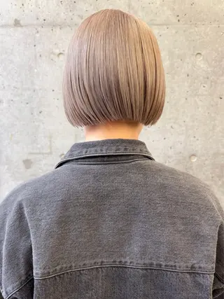 ミディアム カラー パーマ 💖美髪矯正💖 辻未侑のヘアスタイル