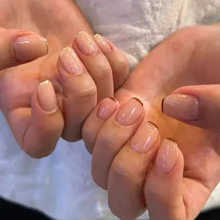 ネイル シンプルネイル Ezura Yumiのネイルデザイン
