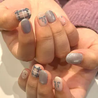 ネイル misaki🎀 coffret.のネイルデザイン