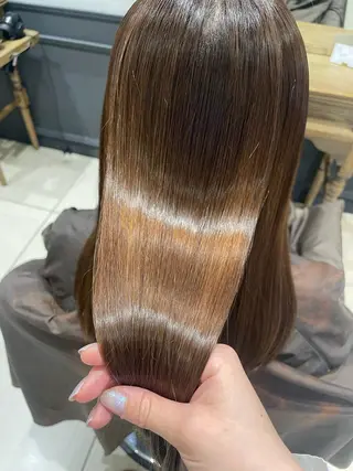 セミロング 茂木 結希のヘアスタイル