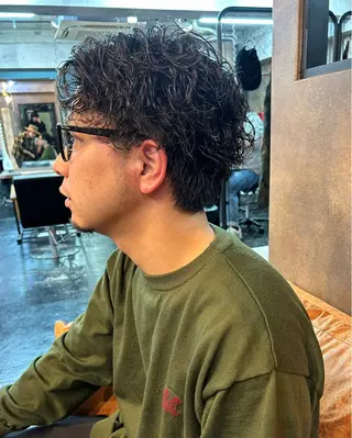パーマ メンズ kazuki iconのヘアスタイル