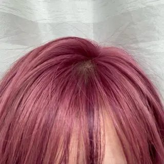 ミディアム 暖色カラー 奥村陽花のヘアスタイル