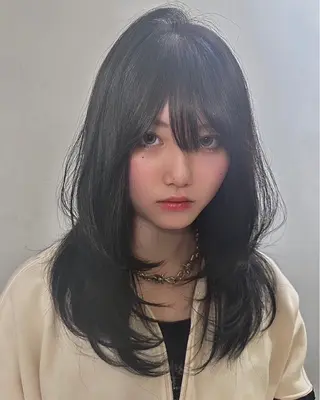 ロング 似合わせひなた🐥 elima調布のヘアスタイル