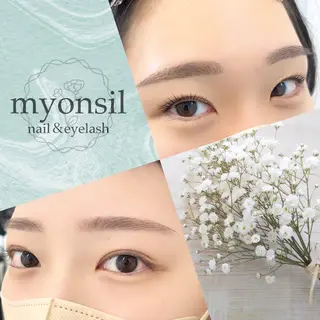 アイブロウ 【myonsil】 Suzuki*のマツエク・マツパデザイン