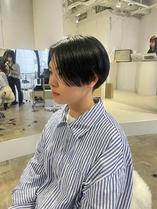 ショート 大迫 江梨のヘアスタイル