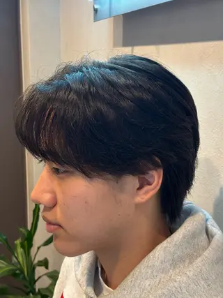 ショート ✨髪質改善カラー/垢 抜けメンズパーマ✨のヘアスタイル