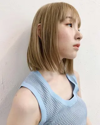 ショート 🧸艶々韓国ヘア 🧁mizunaのヘアスタイル
