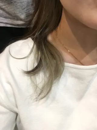 ミディアム 【艶髪　縮毛矯正】 松原　勇気のヘアスタイル