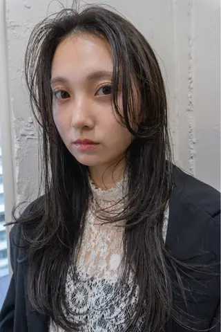 ロング カラー レイヤー/似合わせ TAKUYAのヘアスタイル
