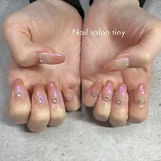 ネイル Nail salon tiny🩵のネイルデザイン