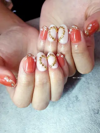 ネイル 3dパーツ/流行り 👧shushu❤️のネイルデザイン