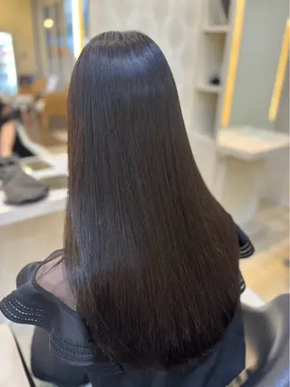 セミロング はらだ すずのヘアスタイル