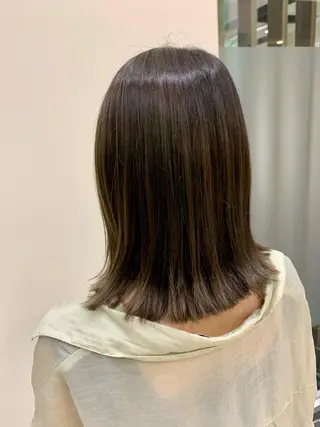 セミロング カラー 💘大人可愛く💘 Natsuki❥❥❥のヘアスタイル