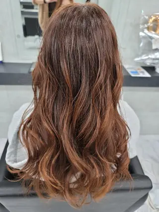 ロング カラー ヘアアレンジ ❇️安達 優心❇️ レイヤー/艶髪特化のヘアスタイル