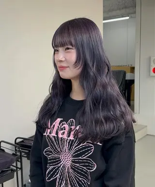 ミディアム カラー 🎀 liz🎀のヘアスタイル