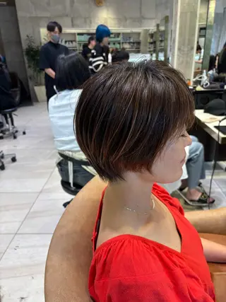 ショート 大人ショート特化/ カットモデル/表参道のヘアスタイル