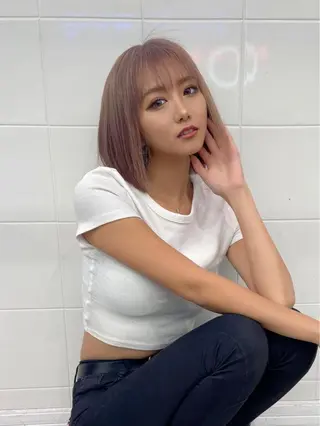 ショート カラー 糸川 伸樹のヘアスタイル