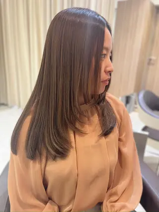 ミディアム 💎レイヤー／メンズ 💎沢田琴音のヘアスタイル