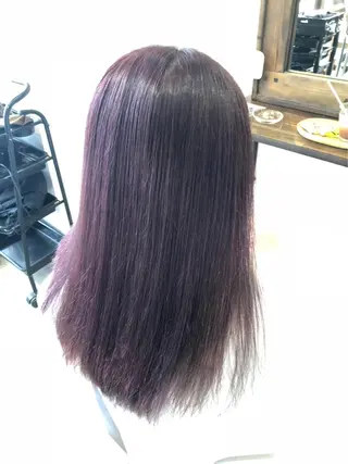 ミディアム 松本 亮のヘアスタイル